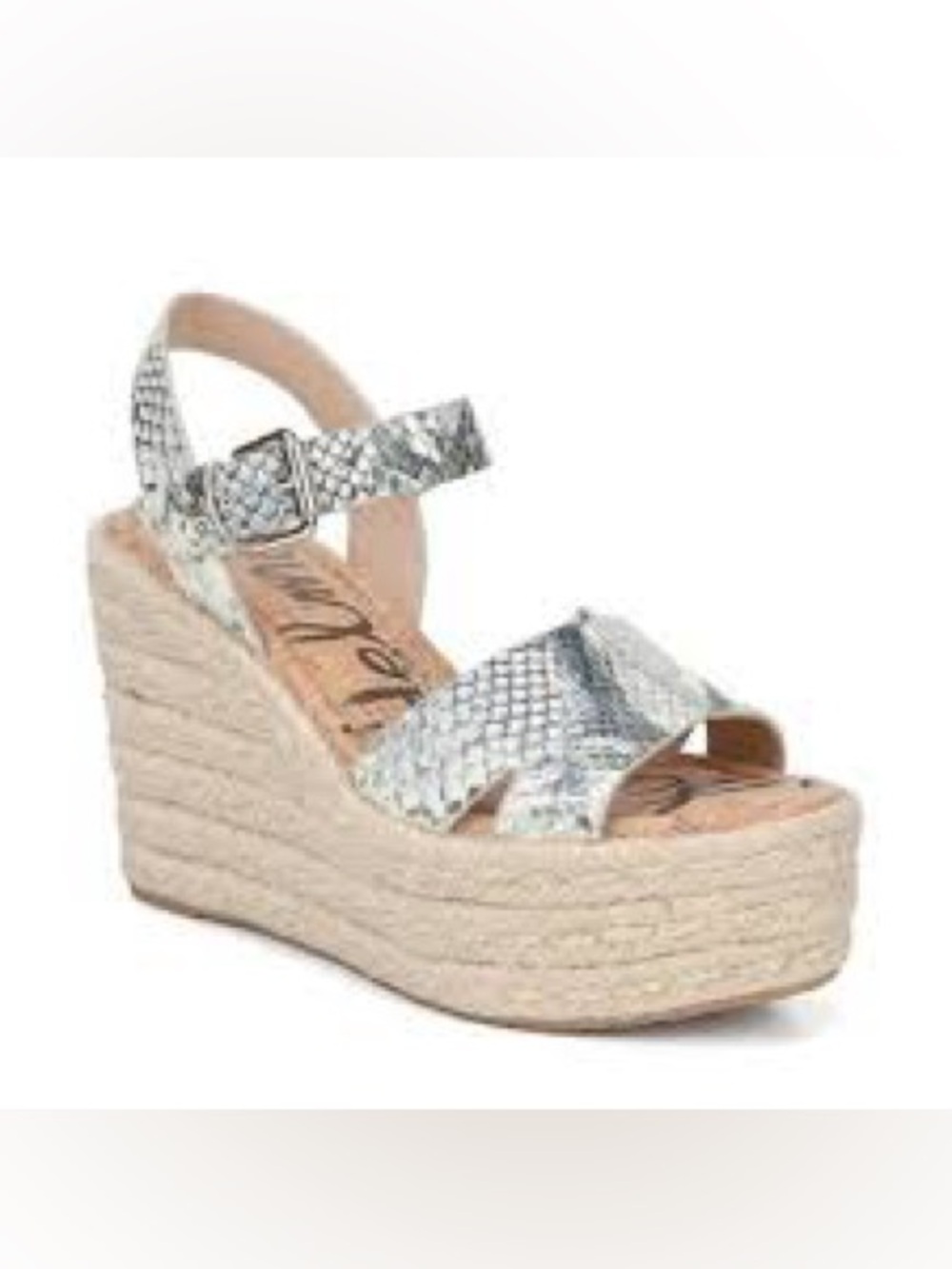 Sam Edelman Maura Espadrille Wedge Sandals Size 9 NWT